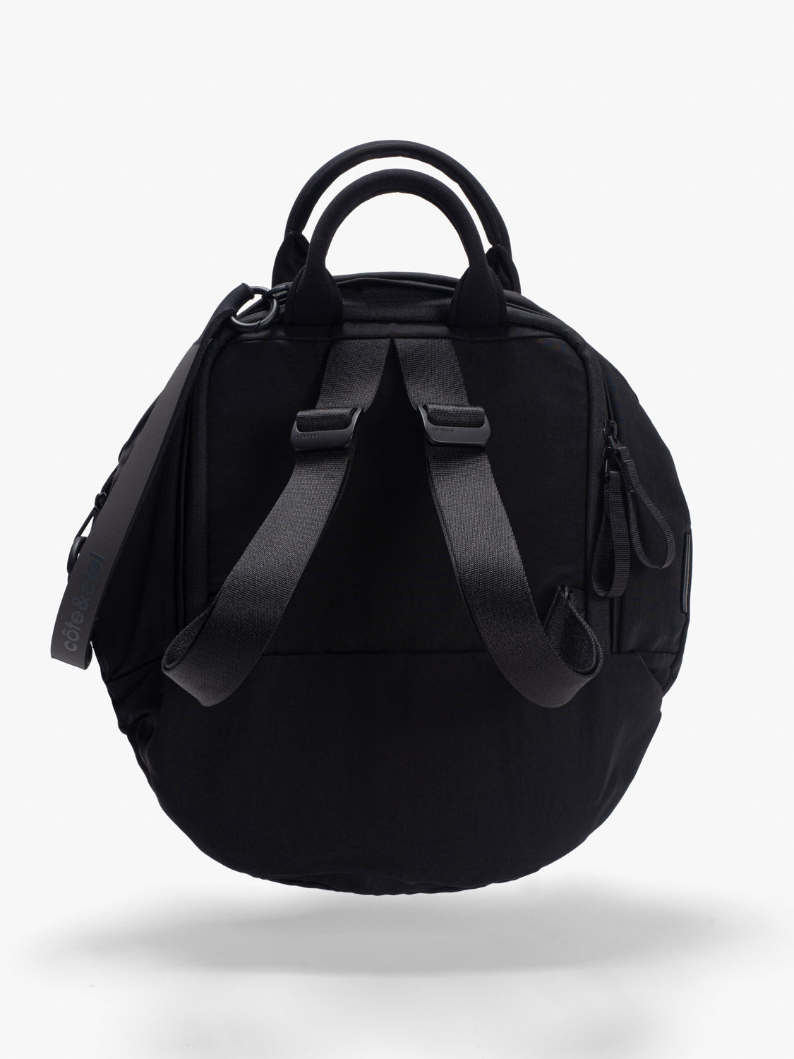 Moselle Smooth Black Backpack