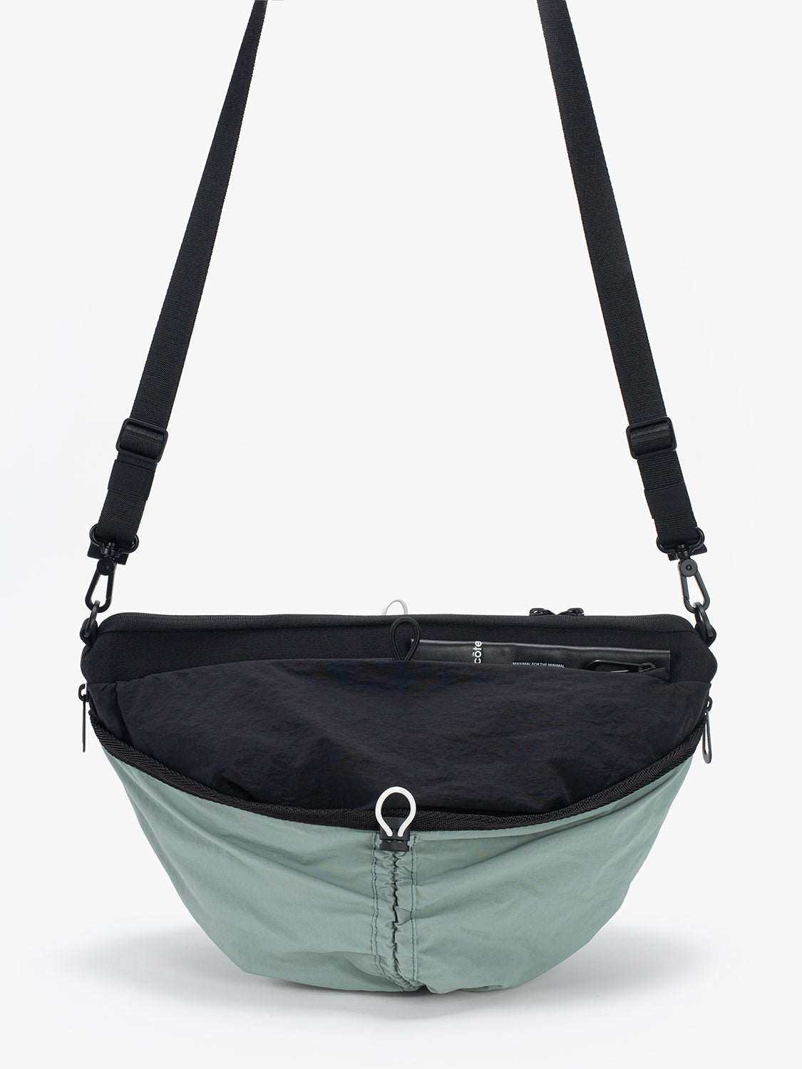 Orne Smooth Black & Sage Green