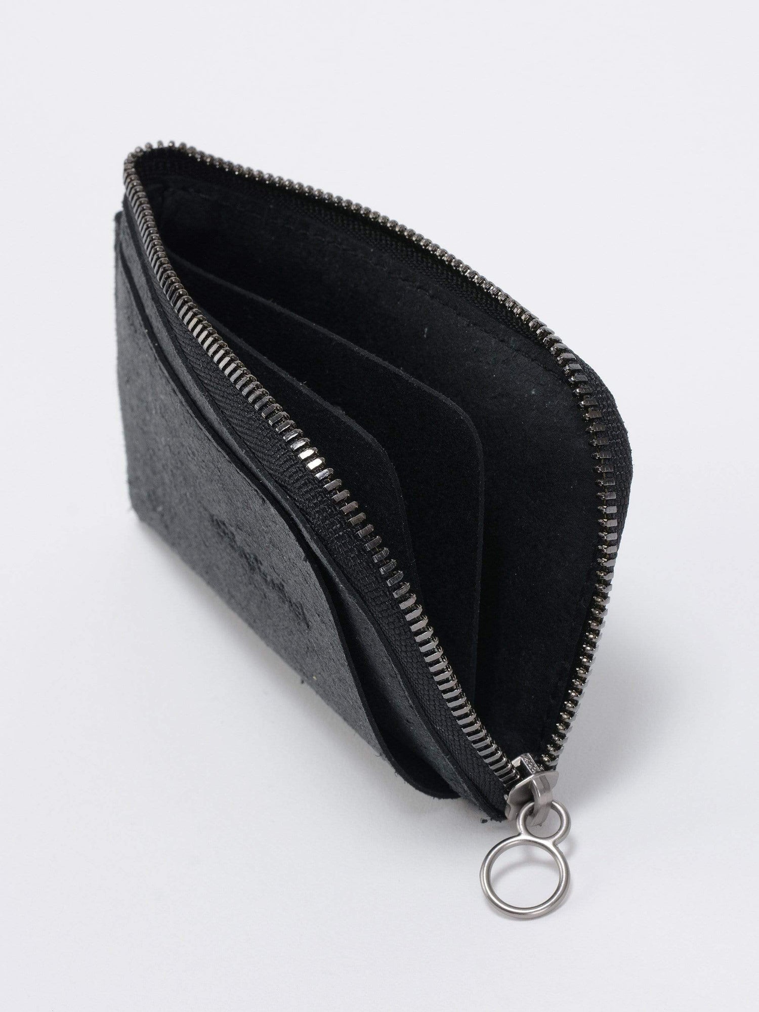 Forever Young Women's Leather Short and Slim Zipper Wallets